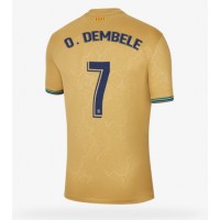 Fotbalové Dres Barcelona Ousmane Dembele #7 Venkovní 2022-23 Krátký Rukáv